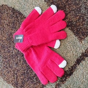 Women's knit gloves